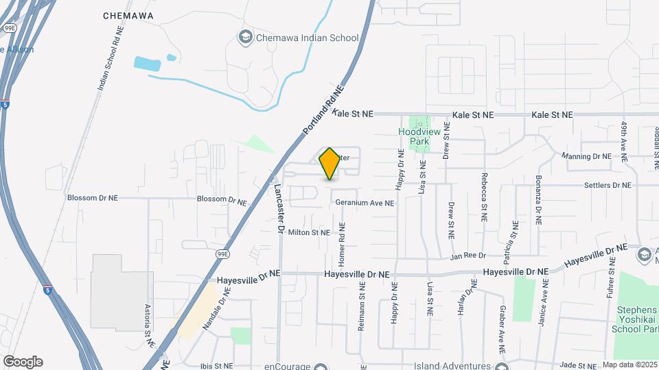 4121 Geranium Loop NE Map and Location Details