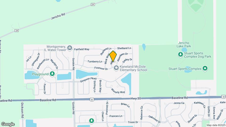 1746 Newport Ln Map and Location Details