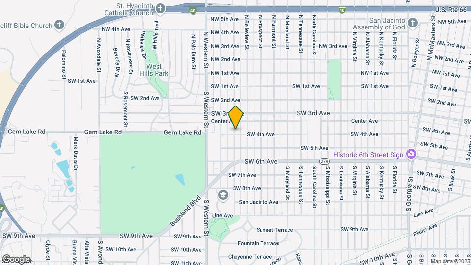 3916 SW 4th Ave Map and Location Details