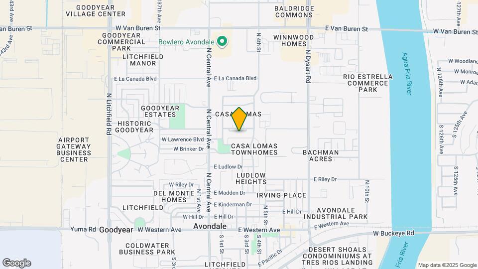 207 E Loma Linda Blvd Map and Location Details