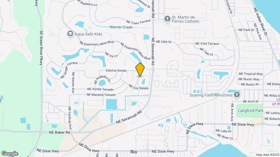 1971 NE Collins Cir Map and Location Details