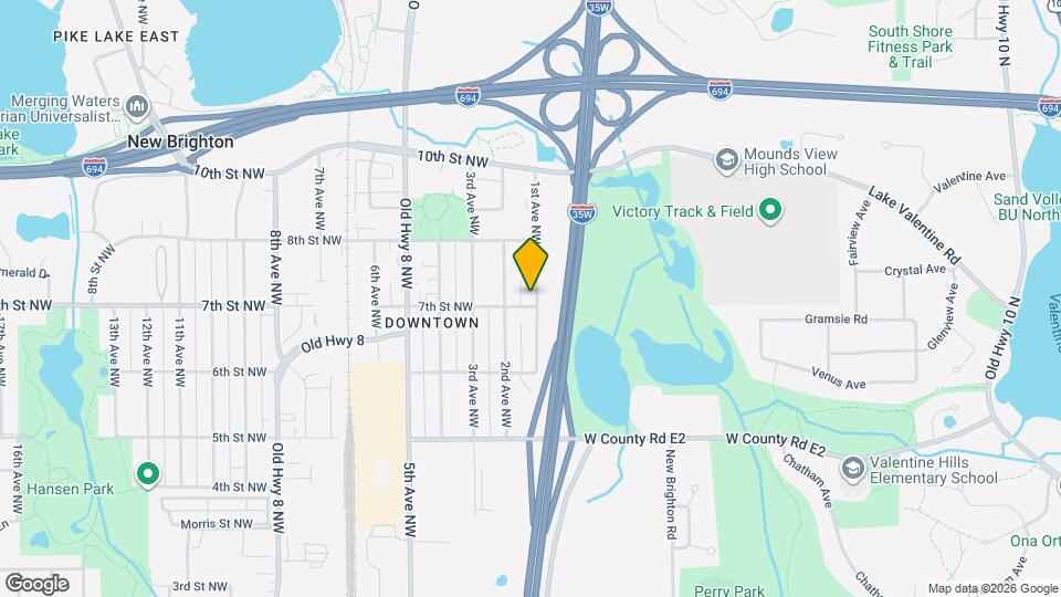 706 1st Ave NW Map and Location Details