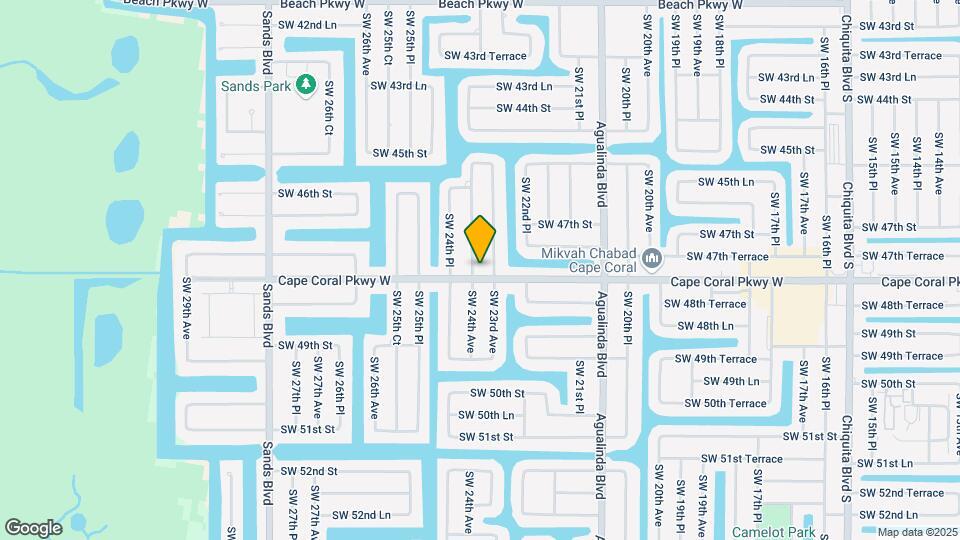 4733 SW 24th Ave Map and Location Details