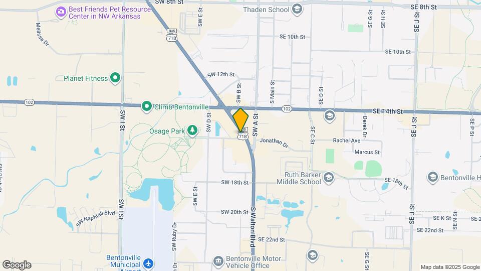 2316 SW 16th St Map and Location Details