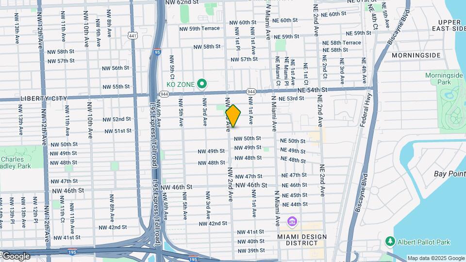 190 NW 51st St Map and Location Details