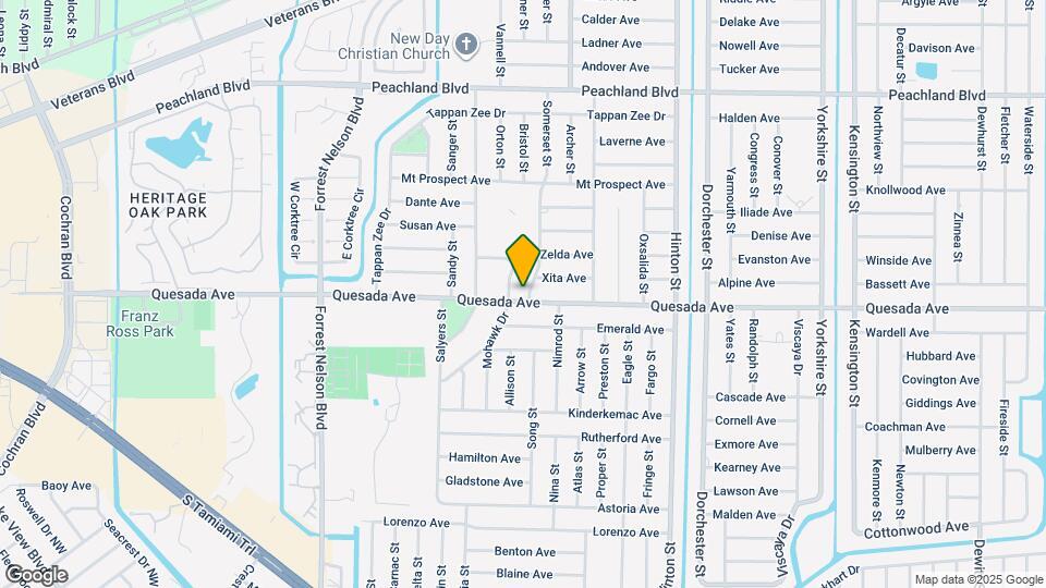 1263 Somerset St Map and Location Details