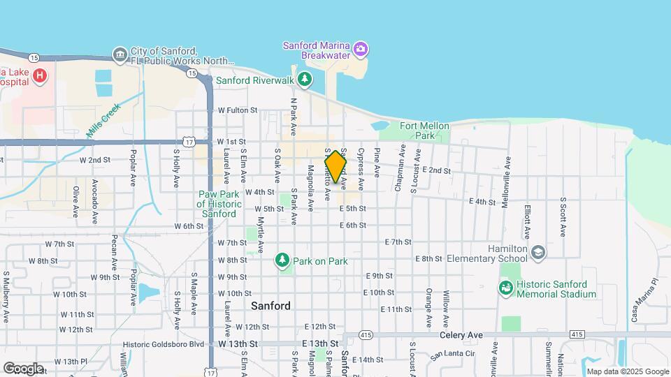 306 E 4th St, Unit B Map and Location Details