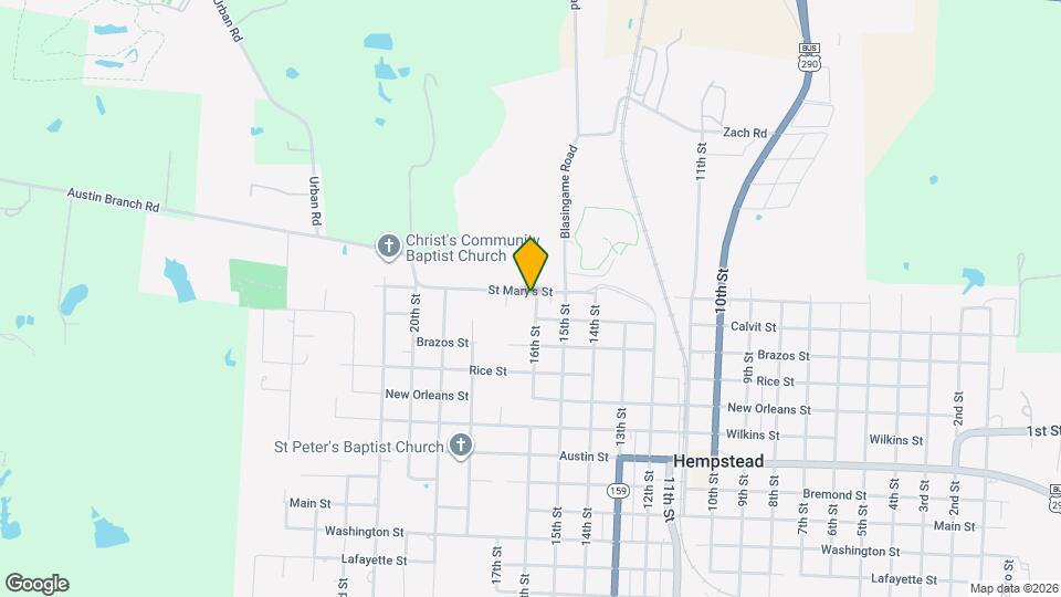 1615 Saint Marys St Map and Location Details