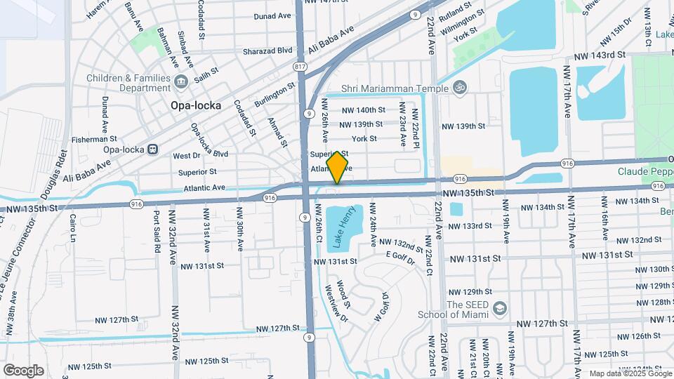 2561 NW 135th St Map and Location Details