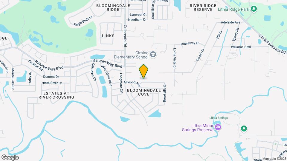 2609 Brookville Dr Map and Location Details