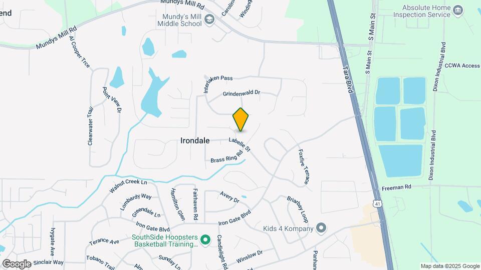 1296 Todiway Ct Map and Location Details
