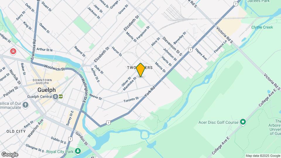 171 Huron St Map and Location Details