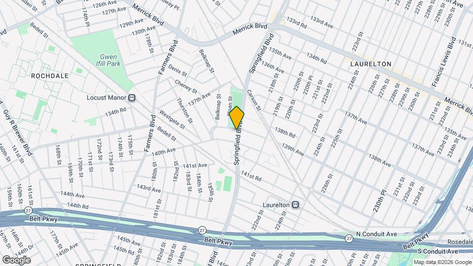 139-12 Springfield Blvd Map and Location Details