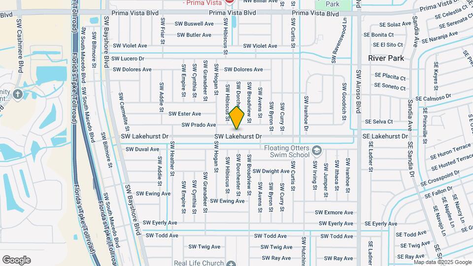 443 SW Lakehurst Dr Mapa y Detalles de la Ubicación
