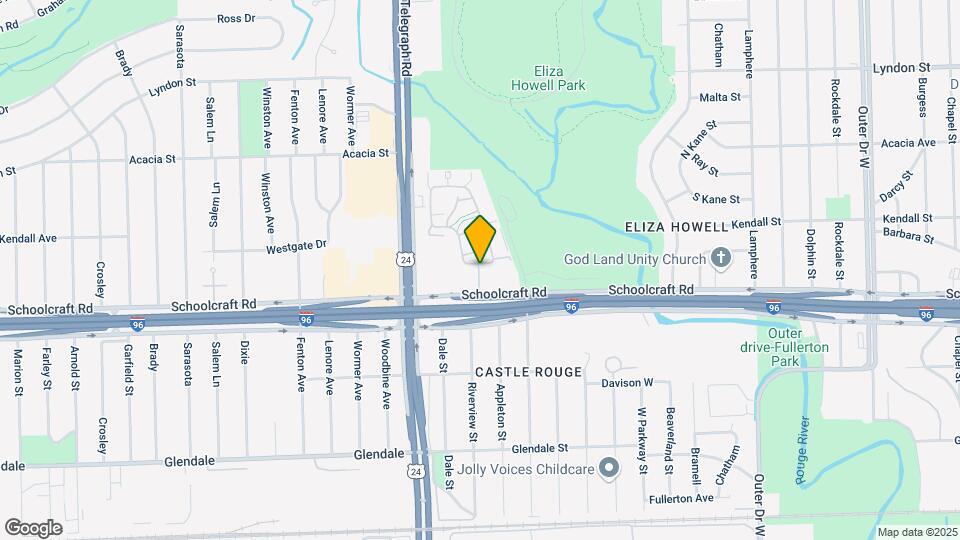 14078 Riverview St Map and Location Details