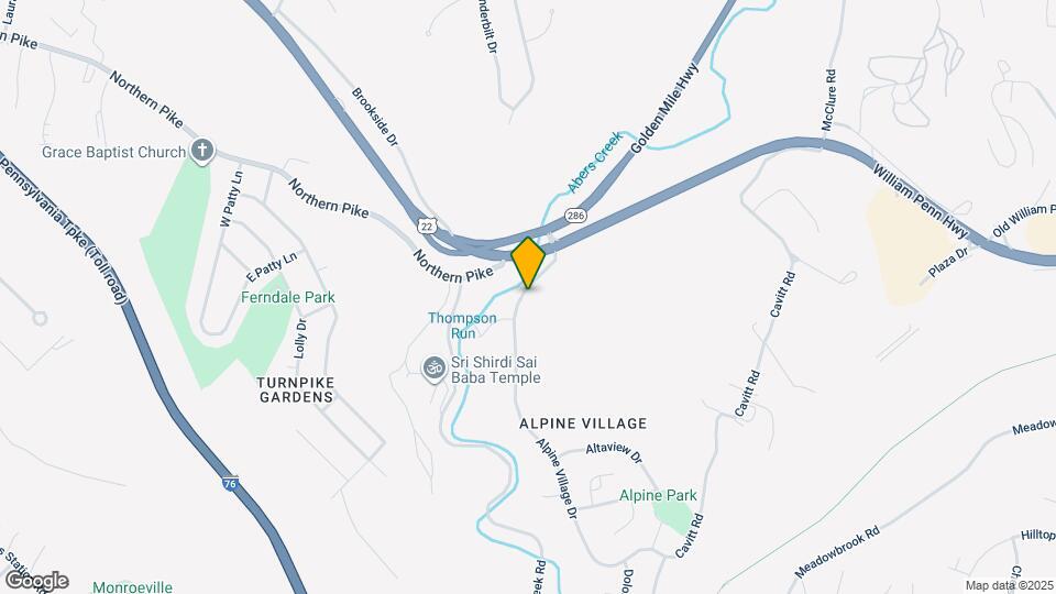 117 Alpine Village Dr Map and Location Details