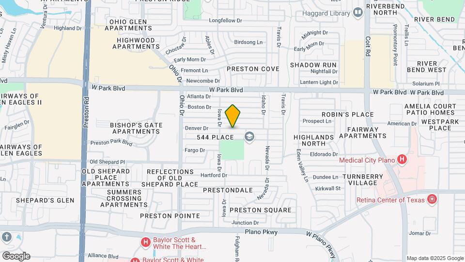 4444 Denver Dr Map and Location Details