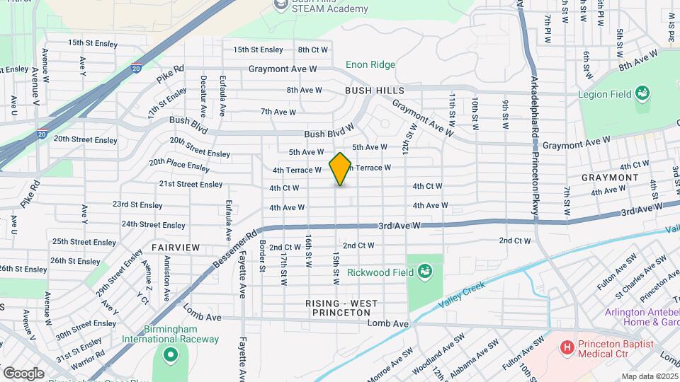 1427 4th Ct W Map and Location Details
