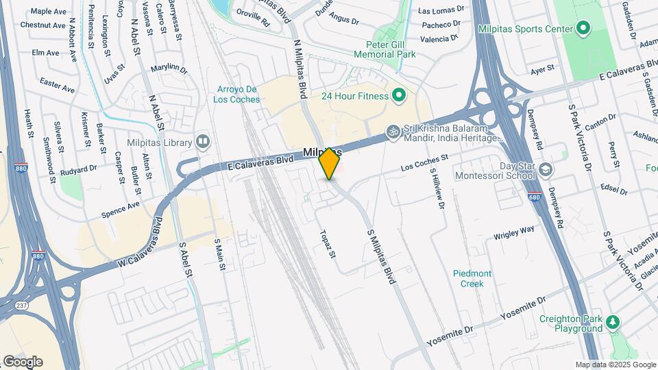 81 S Milpitas Blvd Map and Location Details