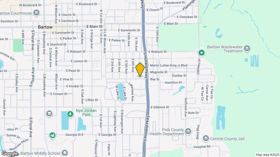 890 S 7th Ave Map and Location Details