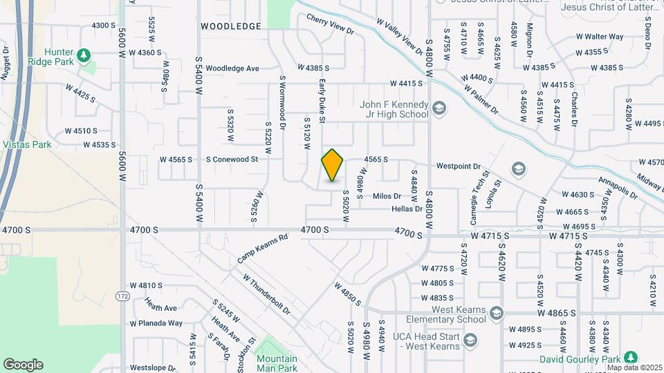 5052 W Wormwood Dr Map and Location Details
