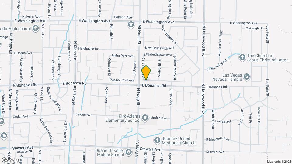 6323 Mahogany Peak Ave Map and Location Details