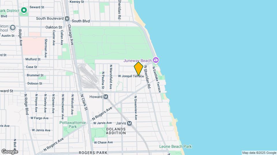 1421 W Jonquil Ter, Unit 3 Map and Location Details
