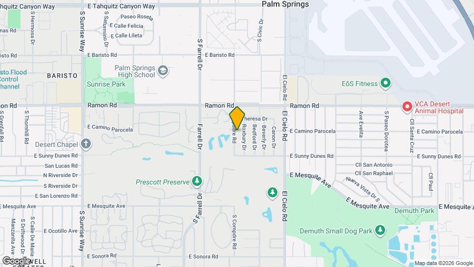 610 S Compdre Rd Map and Location Details