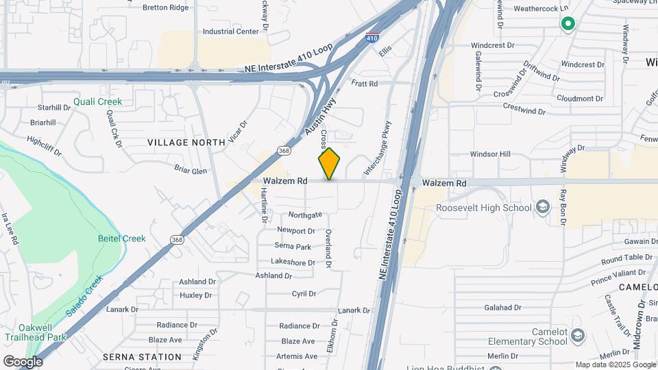 4530 Walzem Rd, Unit 101 Mapa y Detalles de la Ubicación