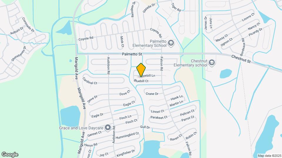 654 Bluebill Ct Mapa y Detalles de la Ubicación