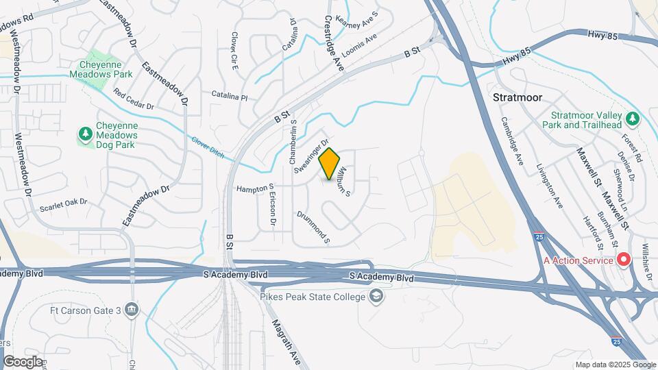 4313 Hampton Cir Map and Location Details