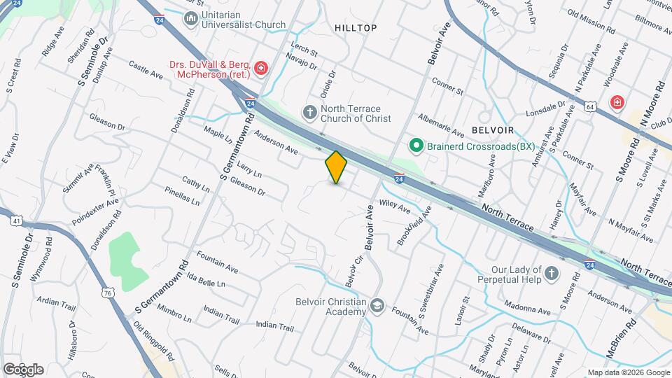 3806 Wiley Ave Map and Location Details