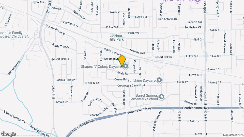 3142 Tourmaline Ln Map and Location Details