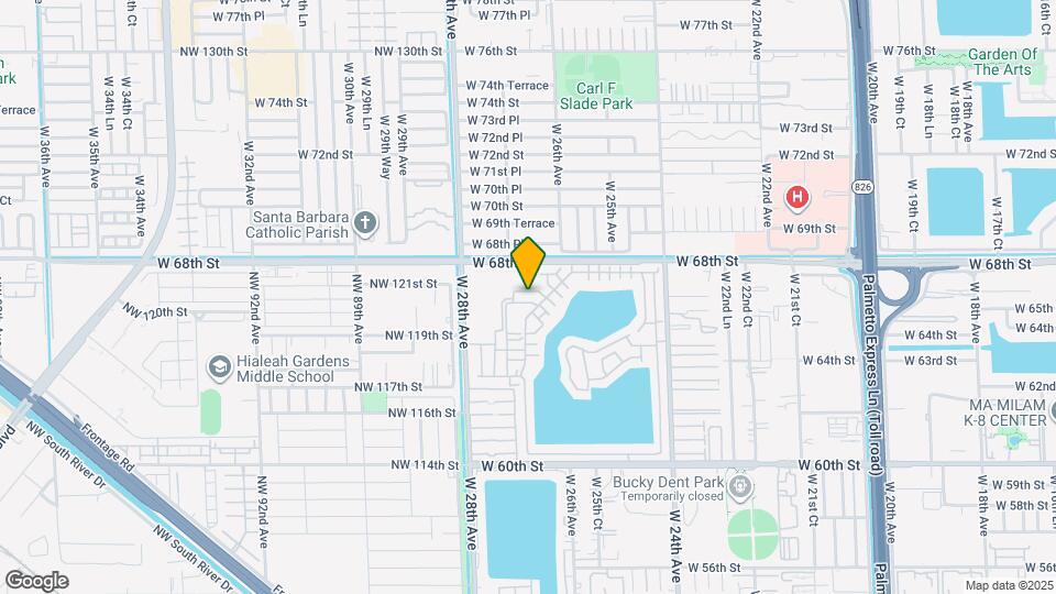 2735 W 66th St Map and Location Details