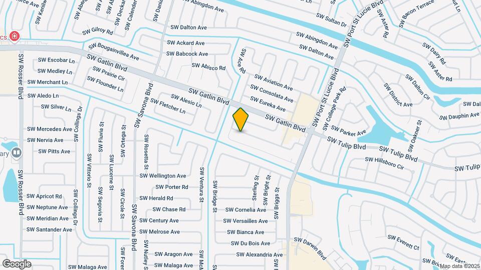 1072 SW Castaneda Ln Map and Location Details