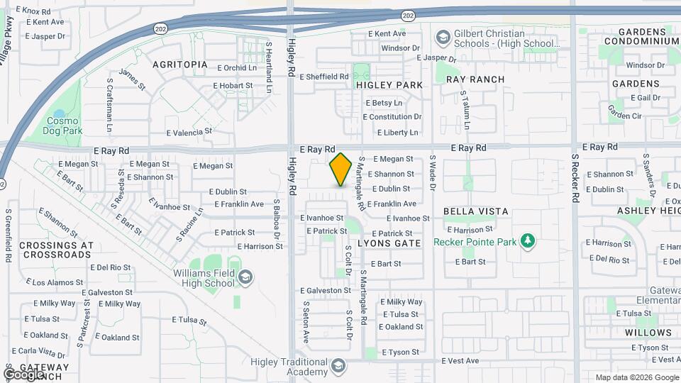 3340 E Franklin Ave Map and Location Details