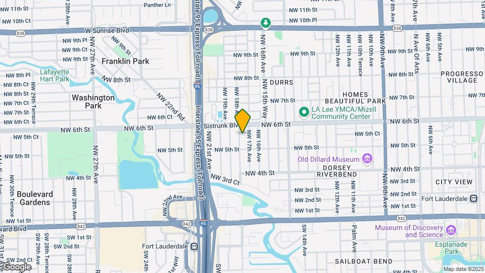 524 NW 17th Ave Map and Location Details