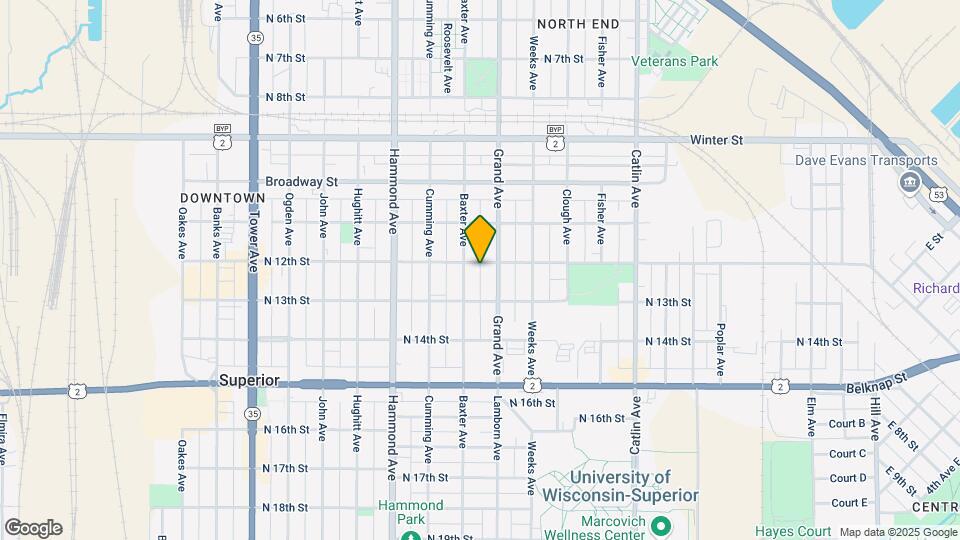 1114 N 12th St Mapa y Detalles de la Ubicación
