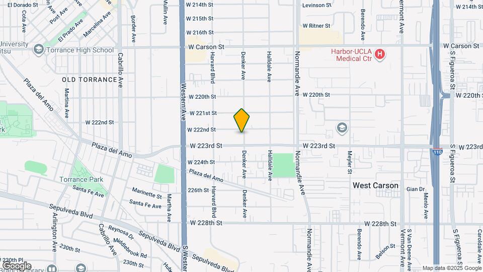 22209 Denker Ave Mapa y Detalles de la Ubicación