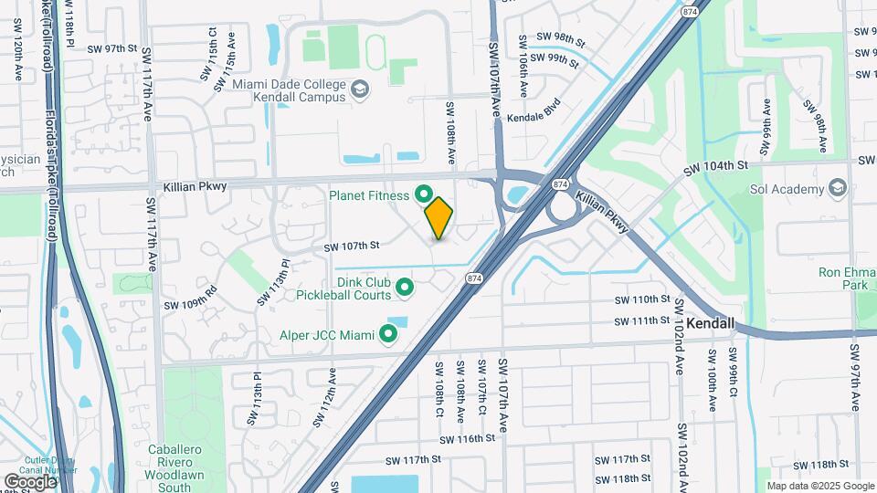 10765 SW 108th Ave Map and Location Details