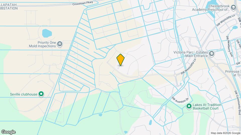 13004 SW Ambra St Map and Location Details