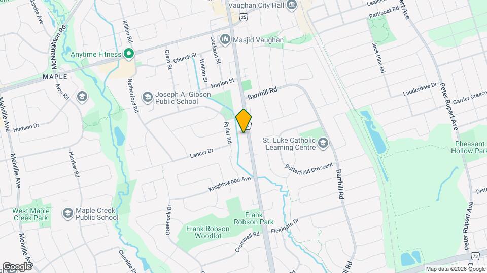 9720 Keele St Map and Location Details