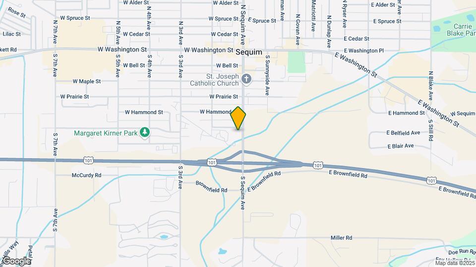 605 S Sequim Ave Map and Location Details