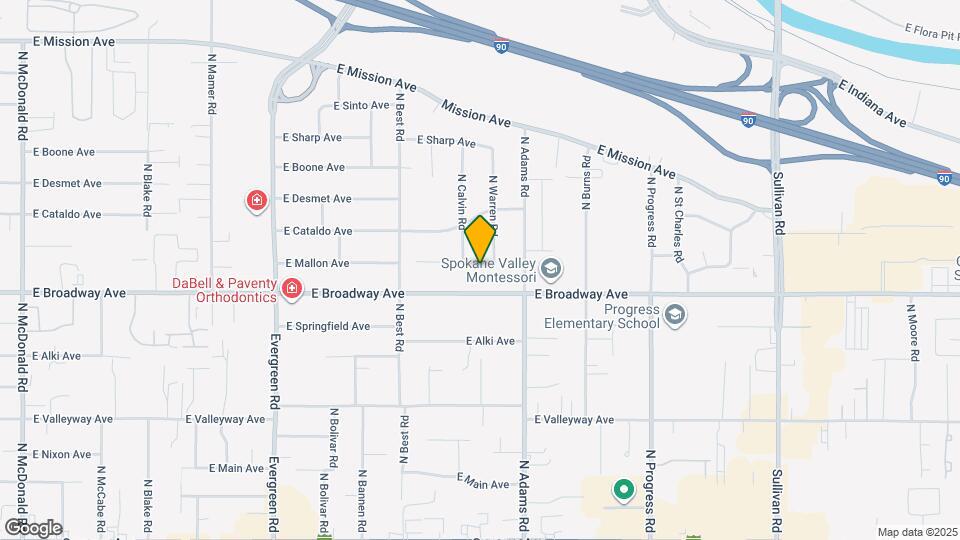 14516 E Mallon Ave Map and Location Details