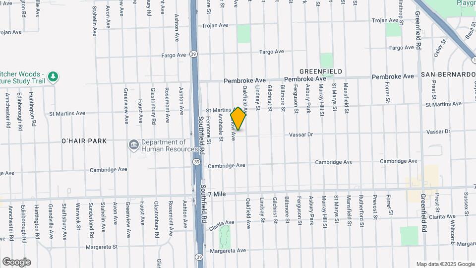 19400 Harlow Ave Map and Location Details