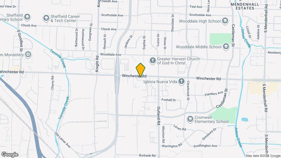 4777 Winchester Rd Map and Location Details
