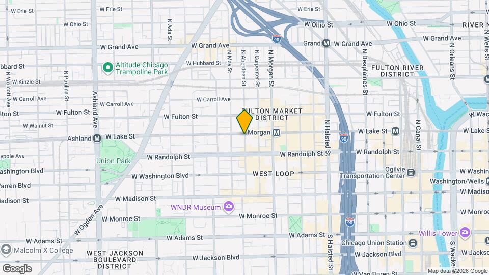 174 N Aberdeen St Mapa y Detalles de la Ubicación