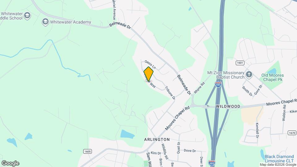 10333 Hugue Way Map and Location Details