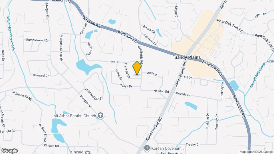 2470 Trent Dr NE Map and Location Details