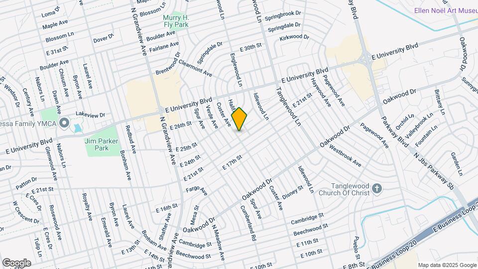2102 Custer Ave Map and Location Details